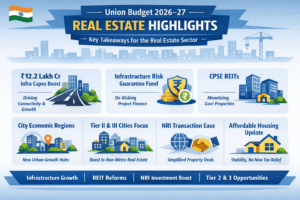 Indian Union Budget 2026-27 Real Estate Industry