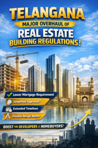 Telangana Building Regulations Update 2026 – Hyderabad Real Estate Growth